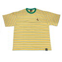   TOYMACHINE   SECT EMBROIDERY BORDER SS TEE   YELLOW  @gC}V[@gC}@TVc@@{[ [@CG[@F@ 