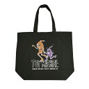 【 TOYMACHINE / TALLY HO CANVAS TOTE BAG / BLACK 】 トイマシーン トイマ バッグ トート ブラック 黒