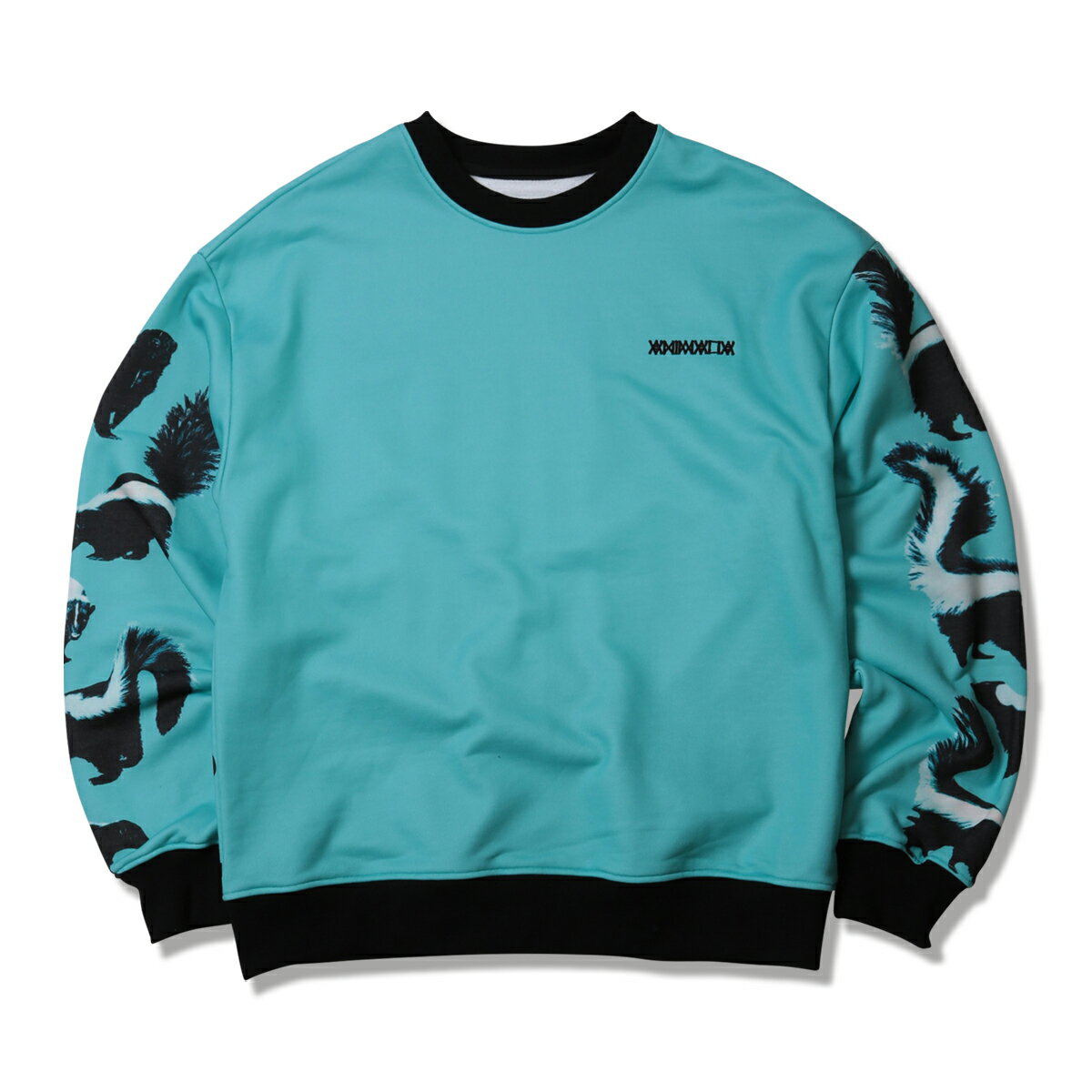 【 ANIMALIA / PATTERNED ALL OVER CREW - Skunks / MI