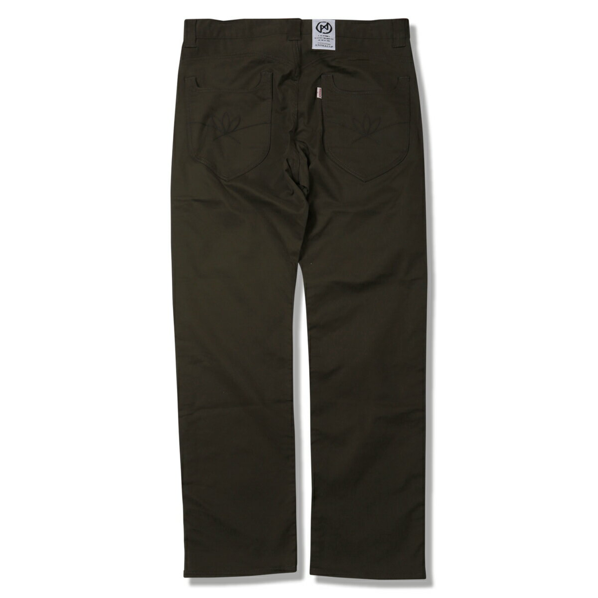 【 ANIMALIA / REDNEX PANTS #001 / OLIVE 】アニマリア パンツ コットン チノパン ストレッチ オリーブ カーキチノパンツ ブランド メンズチノパン ストレッチチノパン メンズストレッチパンツ 伸縮 ストリート系ズボン ストリートブランド ストリートズボン