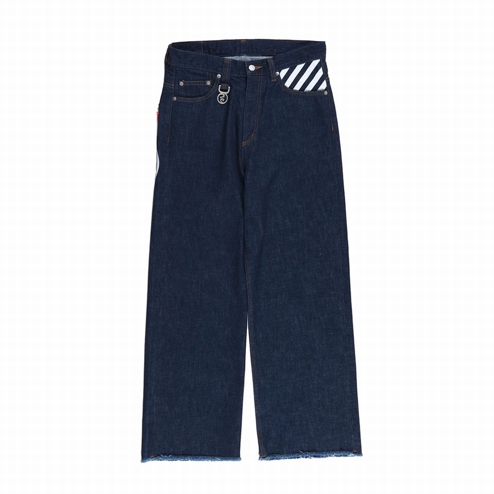 y ROLLING CRADLE / THUNDER GATE WIDE COLOR DENIM / BLUE z [ONCh N pc fj W[Y W[p u[ CfBS