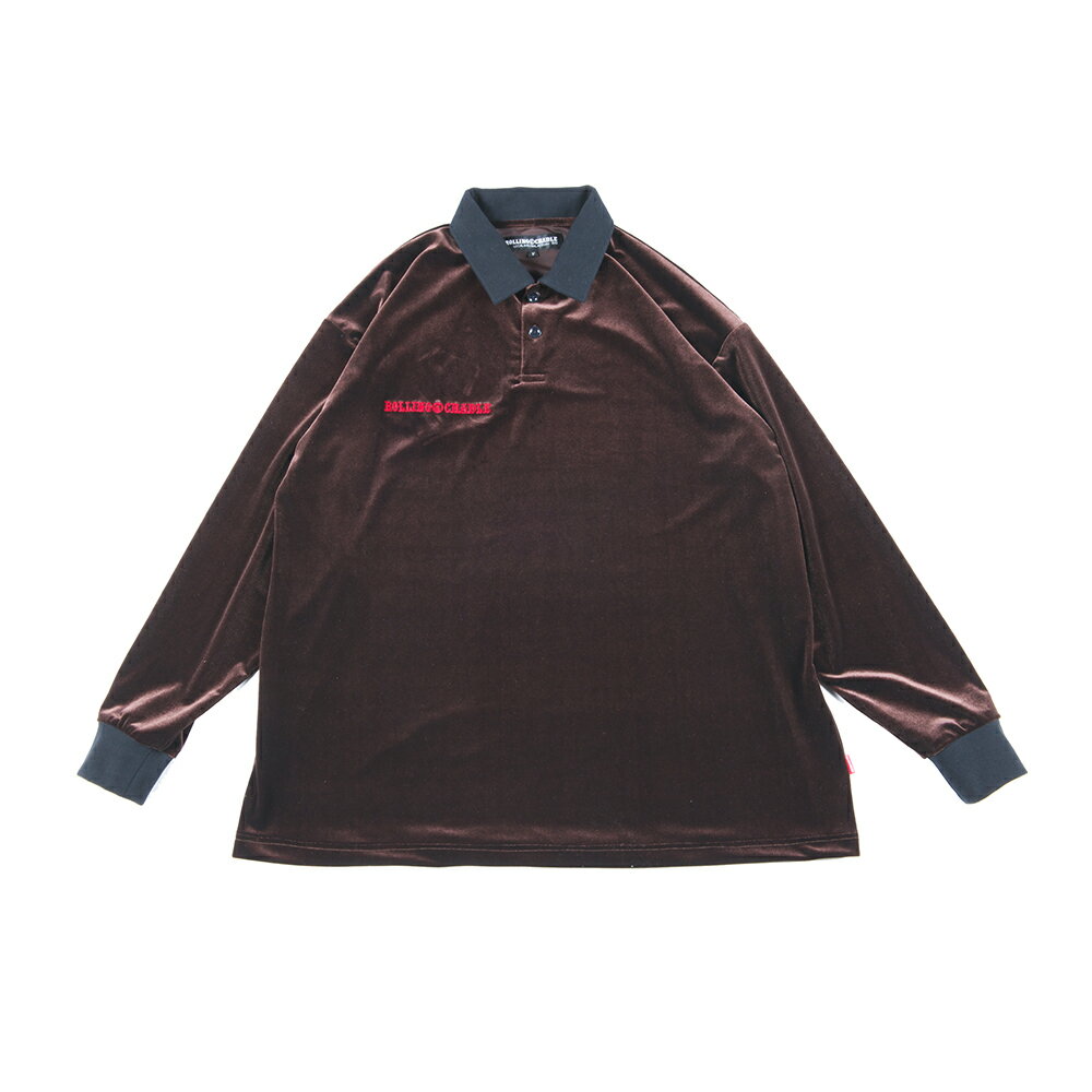 y ROLLING CRADLE / VELOUR LONGSLEEVE / CHARCOAL z [ONCh N  xA Vc |Vc K[Vc `R[