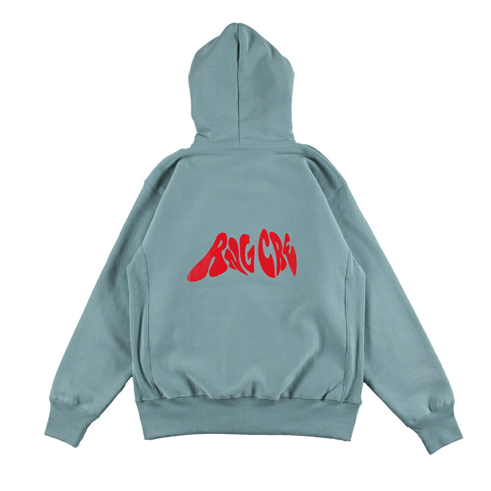 【 ROLLING CRADLE / RNGCRE ZIP HOODIE / GREEN 】 ローリングクレイドル ロリクレ ジップ パーカー フーディ スウェット グリーン 緑