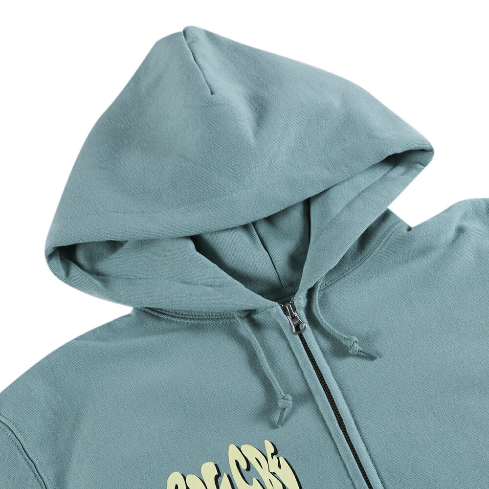 【 ROLLING CRADLE / RNGCRE ZIP HOODIE / GREEN 】 ローリングクレイドル ロリクレ ジップ パーカー フーディ スウェット グリーン 緑