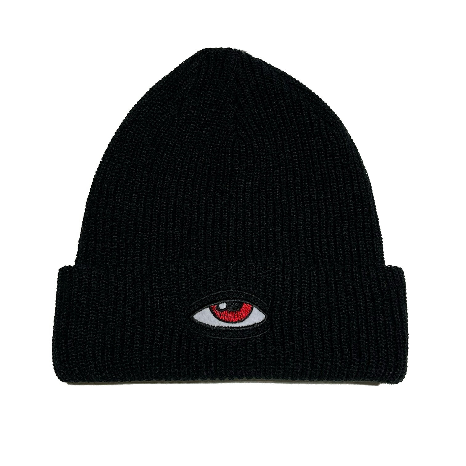 y TOYMACHINE / SECT EYE DOCK BEANIE / BLACK z gC}V[ jbgLbv r[j[ ubN  XP[g{[h