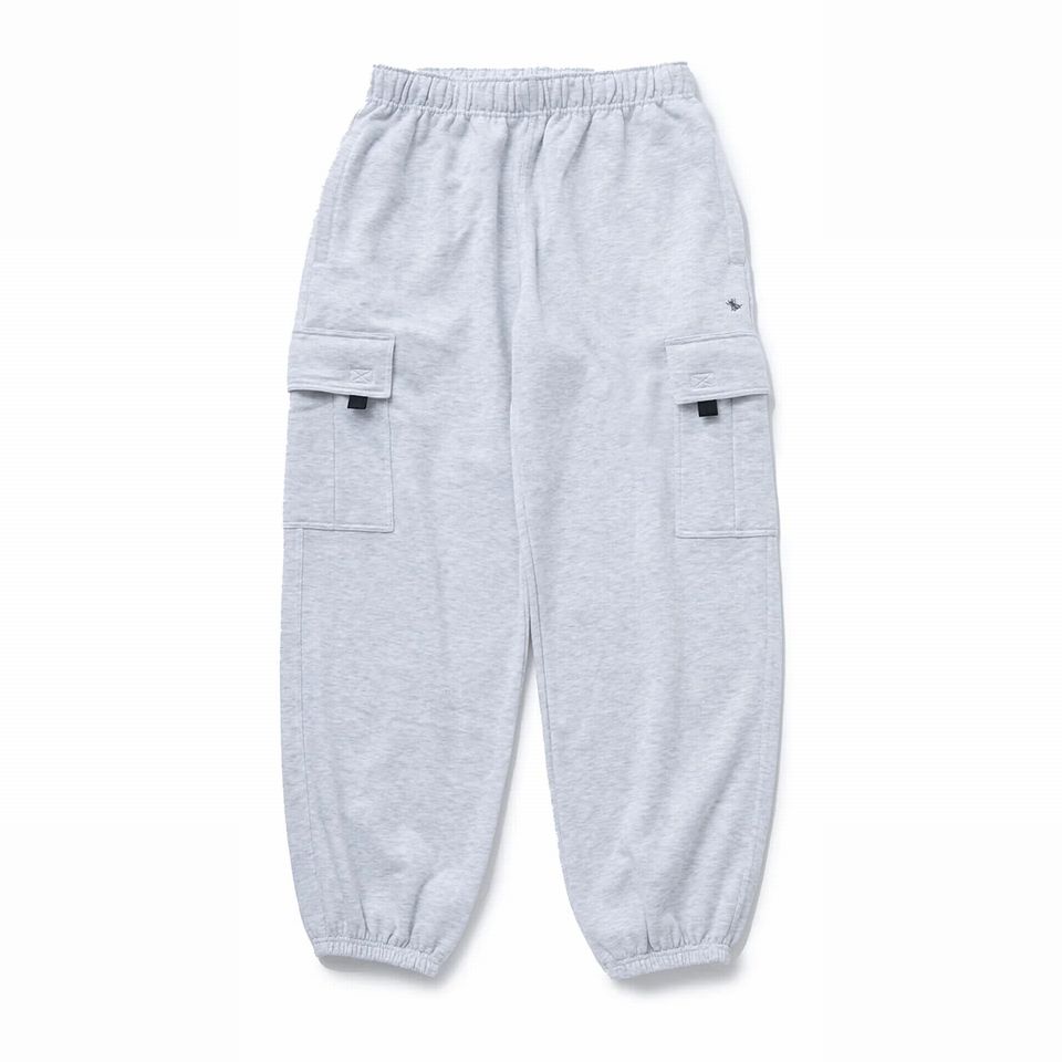 y TOYMACHINE / SWEAT CARGO PANTS / ASH GRAY z gC}V[ pc XEFbg J[Spc AbV O[ D