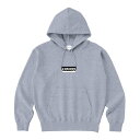 y SNEAKYZ / BICOLOR BOX LOGO HOODIE / GRAY z Xj[L[Y XEFbg p[J[ t[fB Xm[{[h XP[g{[h O[ D