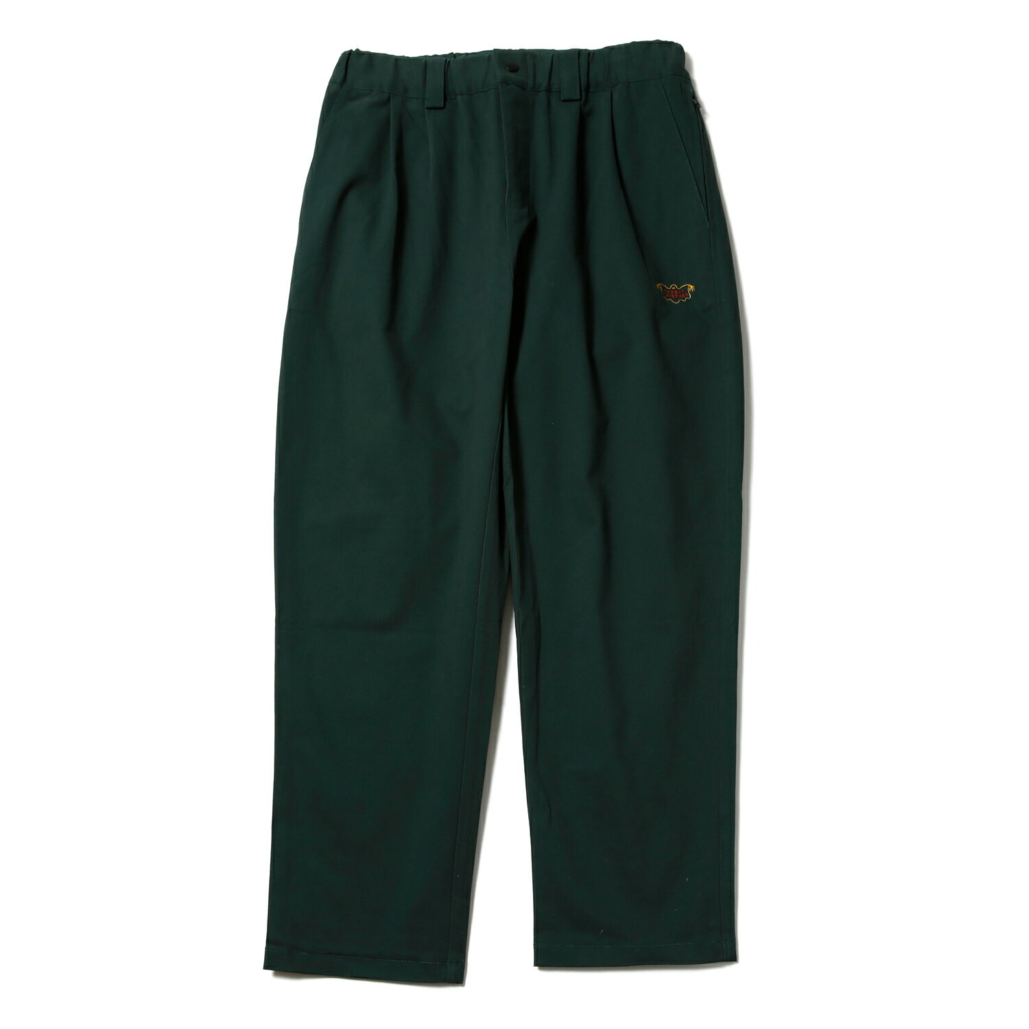 y SABBAT13 / GHOST CILLAXING PANTS / GREEN z TogT[eB[ pc C[W[pc Xgb` O[ 