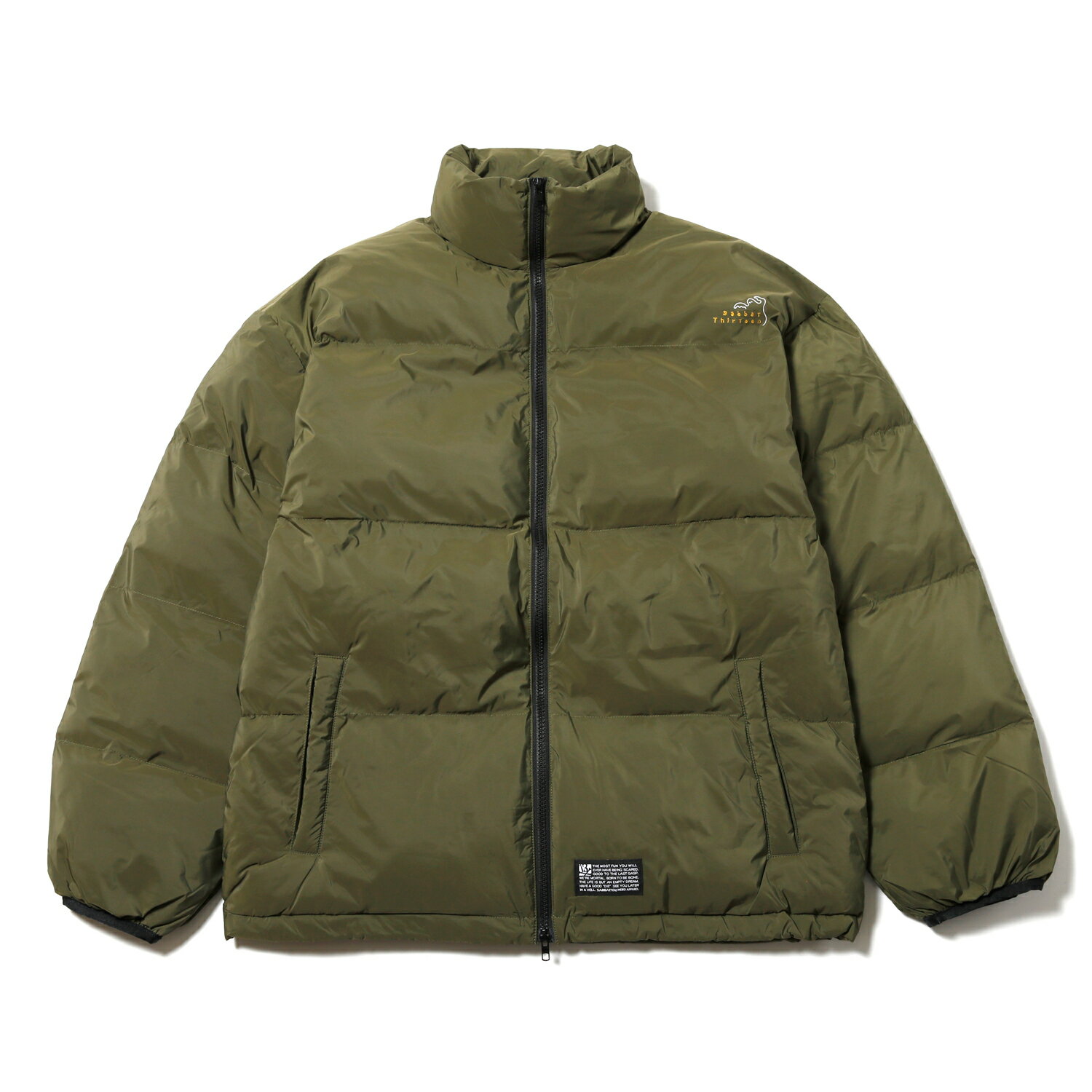 y SABBAT13 / SPOOK PUFF JKT / OLIVE z TogT[eB[ WPbg u]  y pbJu I[u