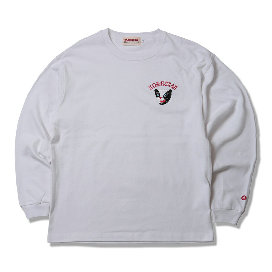 y ANIMALIA / HEAVY L/S TEE - VINTAGE SKUNK / WHITE z Aj}A  TVc wr[IX zCg 