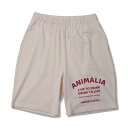 【 ANIMALIA / EAZY SHORTS - WORK SUCKS / NATURAL 】 アニマリア ショートパンツ ショーツ ハーフパンツ ナチュラル ベージュ アイボリー(4)