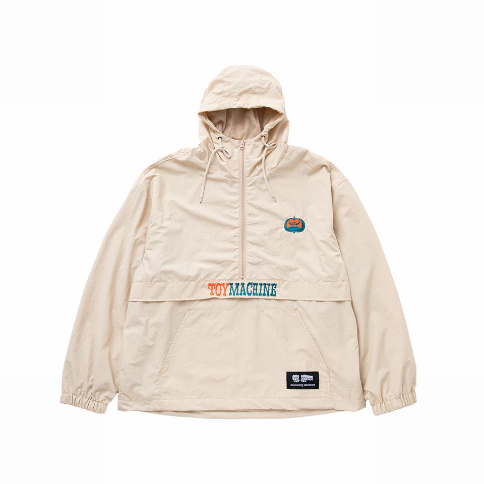  TOY MACHINE / MATOKIE MONSTER ANORAK PARKA / L . BEIGE  ȥޥ󡡥ȥޡ...