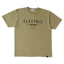 【 ELECTRIC / UNDERVOLT S/S TEE / SAND KHAKI 】 エレクトリック 半袖 Tシャツ サンド カーキ スノーボード スケートボード サーフィン ゴルフ フィッシング