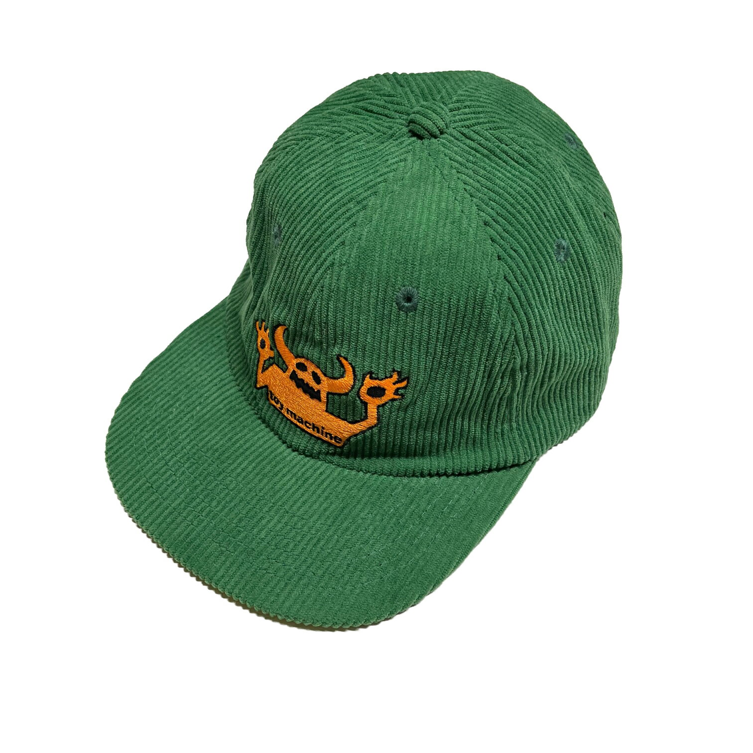 【 TOYMACHINE / OG MONSTER CORDUROY CAP / FOREST 】 トイマシーン キャップ スナップバック フラットバイザー コーデュロイ グリーン 緑 スケートボード