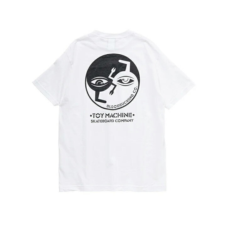 y TOYMACHINE / YIN YANG SECT SS TEE / WHITE z gC}V[  TVc zCg  XP[g{[h