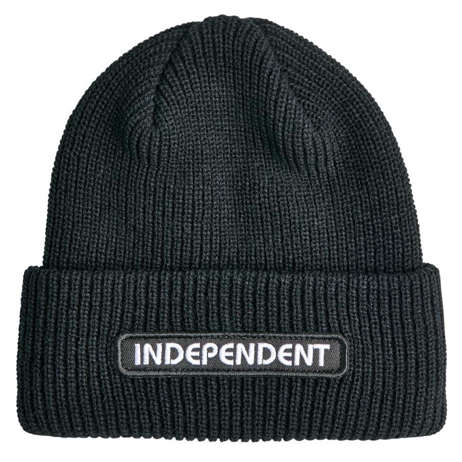 y INDEPENDENT / B/C GROUNDWORK BEANIE / BLACK z CfByfg jbgLbv r[j[ ubN  XP[g{[h