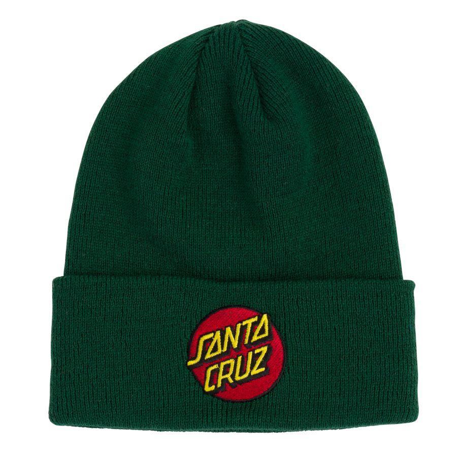 y SANTA CRUZ / CLASSIC DOT BEANIE / DARK GREEN z T^N[Y jbgLbv r[j[ O[  XP[g{[h Xm[{[h