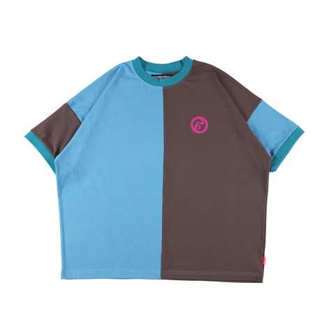 y ROLLING CRADLE / BISECTION TEE / BLUE - BROWN z [ONCh N  TVc oCJ[ ؑ