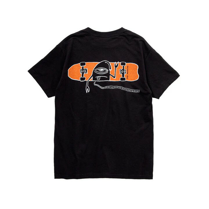 y TOYMACHINE / HELLO SECT SS TEE / BLACK z gC}V[  TVc ubN  XP[g{[h