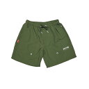 【 THRASHER / NYLON BAGGY SHORTS / OLIVE 】 スラッシャー ショートパンツ ショーツ ハーフパンツ ナイロン オリーブ スケートボード(4)