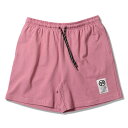 【 ANIMALIA / HEAVY oz COTTON SHORTS / S.PINK 】 アニマリア ショートパンツ ショーツ ハーフパンツ ヘビーオンス ピンク メンズハーフパンツ ドローコードパンツ ハーフ ショート ショートパンツメンズ ストリートズボン ストリートブランド ストリート系