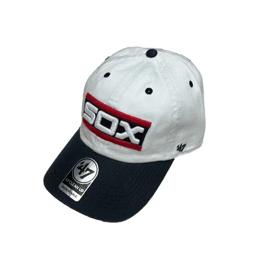 【 '47 / CLEAN UP White Sox DOUBLE HEADER DIAMOND / WHITE × NAVY 】 フォーティーセブン ベースボール キャップ MLB メジャーリーグ ホワイトソックス ホワイト 白 ツートーン 【 '47 / CLEAN UP White Sox DOUBLE HEADER DIAMOND / WHITE × NAVY 】 フォーティーセブン ベースボール キャップ MLB メジャーリーグ ホワイトソックス ホワイト 白 ツートーン