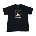 【 KROOKED / CHAIN FRAME S/S TEE / BLACK 】 クルキッド 半袖 Tシャツ ブラック 黒 スケートボード マークゴンザレス(4)