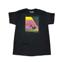 【 FOUNDATION / POP PUSH TEE / BLACK 】ファンデーション 半袖 Tシャツ ブラック 灰 スケートボード