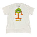 【 FOUNDATION / GREEN MONSTER S/S TEE / WHITE 】ファンデーション 半袖 Tシャツ ホワイト 白 スケートボード