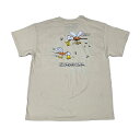【 FOUNDATION / MOSQUITOS S/S TEE / PUTY 】ファンデーション 半袖 Tシャツ ベージュ スケートボード