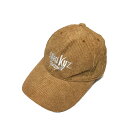 【 SNEAKYZ / HOMIES CORDUROY CAP / BROWN 】 スニーキーズ キャップ コーデュロイ ストラップバック ホワイト ブラウン 茶 スノーボード スケートボード(4)