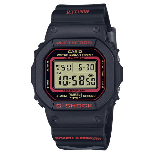 【 CASIO / G-SHOCK × Kelvin Hoefler × Powell Peralta ( DW-5600KH-1JR ) / BLACK 】 カシオ GSHOCK ジーショック 時計 腕時計 ウォッチ ケルビン ホフラー パウエル ペラルタ スケボー スケートボード ブラック 黒 【 CASIO / G-SHOCK × Kelvin Hoefler × Powell Peralta ( DW-5600KH-1JR ) / BLACK 】 カシオ GSHOCK ジーショック 時計 腕時計 ウォッチ ケルビン ホフラー パウエル ペラルタ スケボー スケートボード ブラック 黒