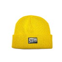 【 REAL / TOUGH THREADS CUFF BEANIE / YELLOW 】 リアル ニットキャップ ニット帽 ビーニー 帽子 イエロー 黄 スケートボード(4)