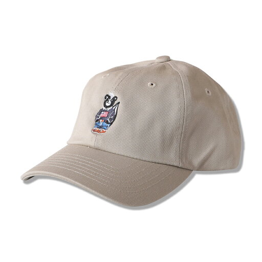 【予約商品】2025年6月入荷予定 【 ANIMALIA / Low Cap - AMA BEAR / BEIGE 】 アニマリア キャップ スカンク パロディ カーブ ストラップバック ベージュ 【予約商品】2025年6月入荷予定 【 ANIMALIA / Low Cap - AMA BEAR / BEIGE 】 アニマリア キャップ スカンク パロディ カーブ ストラップバック ベージュ
