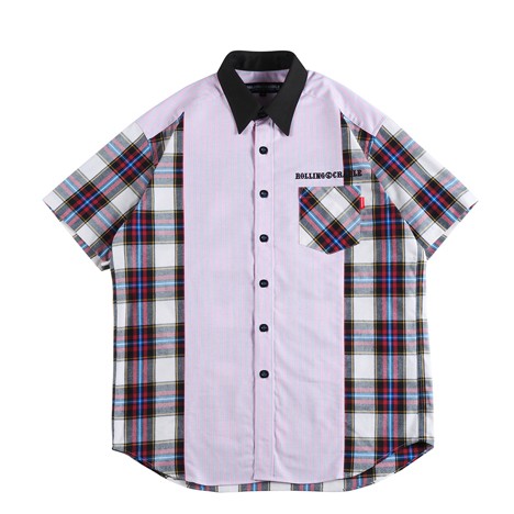 【 ROLLING CRADLE / COLORFULLNESS SHIRT / PINK - WH