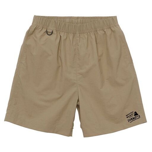 【 SABBAT13 / SPOOKY SHORTS / BEIGE 】 サバトサーティーン サバト13 サバト イージー パンツ ショートパンツ ハーフパンツ ナイロン ベージュ 【 SABBAT13 / SPOOKY SHORTS / BEIGE 】 サバトサーティーン サバト13 サバト イージー パンツ ショートパンツ ハーフパンツ ナイロン ベージュ