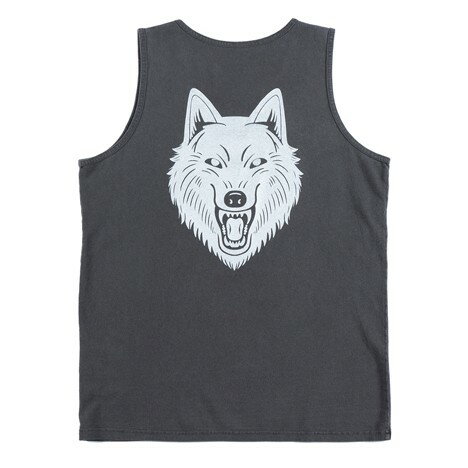 【 ROLLING CRADLE / Ah-Woo TANK / BLACK 】ローリングクレイドル タンクトップ ピグメント ウォッシュ加工 ブラック 黒 【 ROLLING CRADLE / Ah-Woo TANK / BLACK 】ローリングクレイドル タンクトップ ピグメント ウォッシュ加工 ブラック 黒