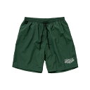 【 TOY MACHINE / ACTIVE EASY DRY SHORTS / F . GREEN 】 トイマシーン トイマ ショートパンツ ショーツ ハーフパンツ イージー ナイロン フォレスト グリーン 深緑 緑 スケボー スケートボード