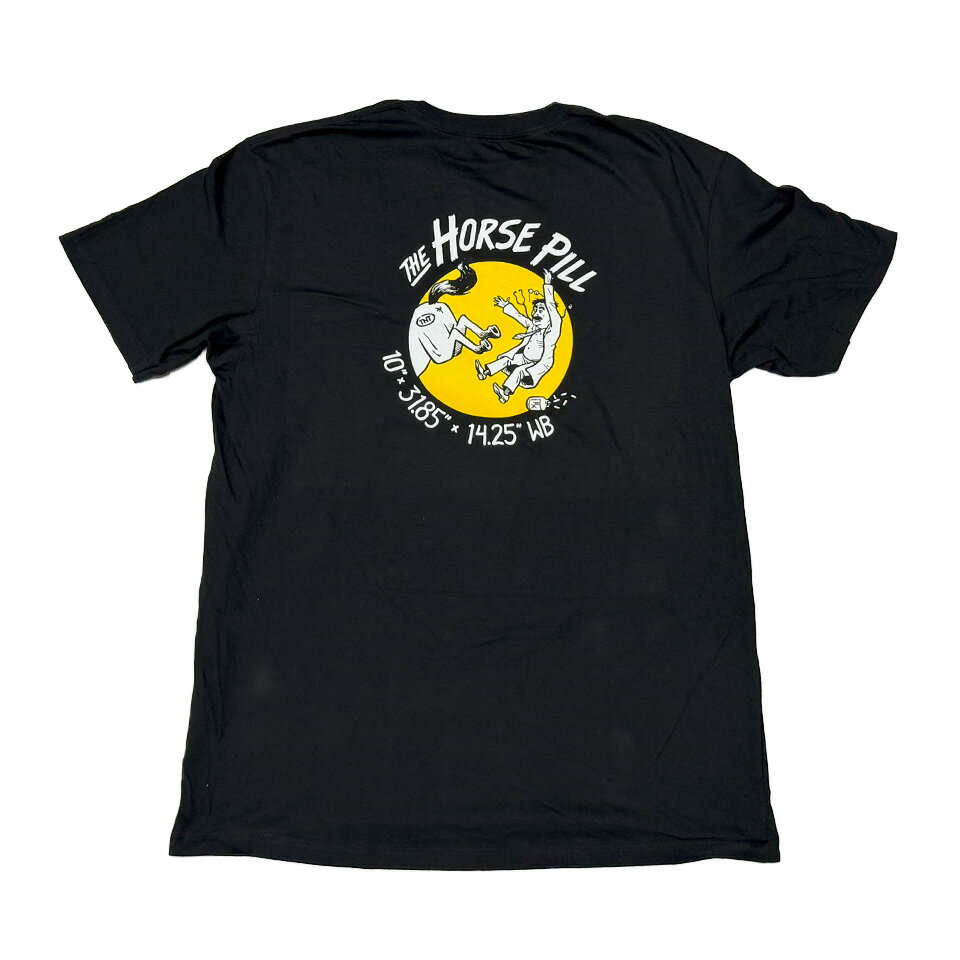 【 ANTI HERO / HORSE PILL S/S TEE / BLACK 】 アンタイヒーロー アンチヒーロー 半袖 Tシャツ ブラッ..