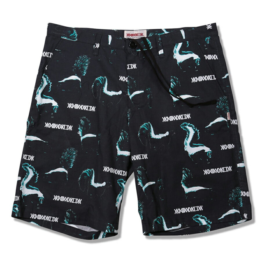 y ANIMALIA / SWAGGER SHORTS - / BLACK ~ SKUNK z@Aj}A@V[c V[gpc@@ubN@@