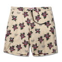 【 ANIMALIA / SWAGGER SHORTS - / BEIGE × ROSE 】 アニマリア ショーツ ショートパンツ 総柄 ベージュ 送料無料(4)