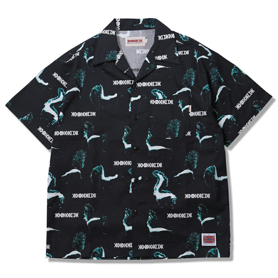 y ANIMALIA / SWAGGER S/S SHIRTS / BLACK ~ SKUNK z@Aj}A@Vc@Vc@J݃Vc@@ubN@@