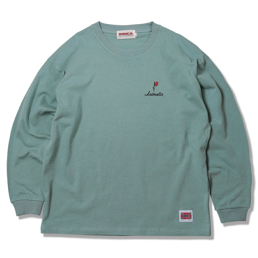 y ANIMALIA / HEAVY Oz. L/S - ROSE - / SMOKY GREEN z@Aj}A@TVc@T@wr[IX@X[L[O[@O[@΁@݃J[@