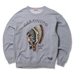 【 ANIMALIA / GERONIMO CREW NECK SWEAT / GRAY 】　アニマリア　キン肉マン　ジェロニモ　クルーネック　トレーナー　スウェット　グレー　灰色　送料無料