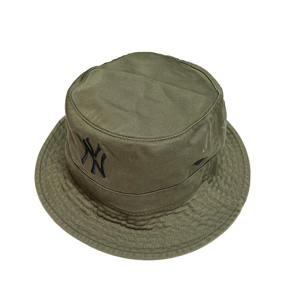 y '47 Bucket Hat Yankees / SANDAL WOOD z tH[eB[Zu oPbgnbg MLB L[X I[u