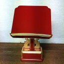 【訳あり商品】在庫品限り【仏具】【木製仏具】見台過去帳台 1本足 朱色 3.5寸