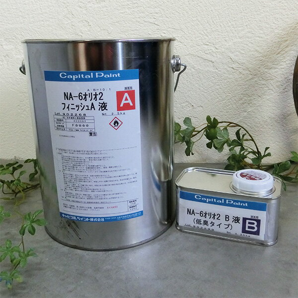 NA-6 オリオ2 フィニッシュ　2.75kgセット（A液2.5kg・B液0.25kg）130〜140平米/1回塗り【送料無料】
