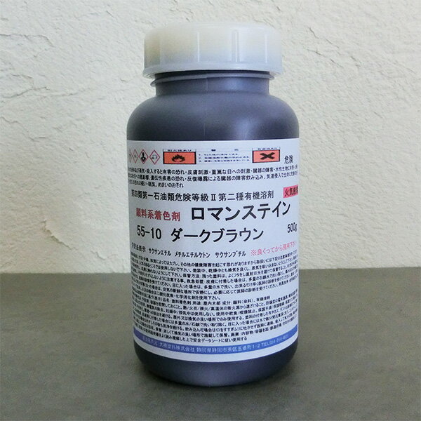 ●顔料系万能着色剤です。 ●耐候性が優秀で多目的に使用できる万能着色剤です。 ●素地着色から仕上げ着色まで幅広く使えます。 ●トルエン、キシレン、ホルムアルデヒド、重金属等に代表される室内汚染・シックハウス規制対象物質を含まない。 上記の色見本は左側は素地着色を目止め剤を使って着色した場合です。右側はウレタンフラットに添加して塗膜着色したモノになります。 スキャナーによる画面の為、実際との誤差があることをご了承下さい。