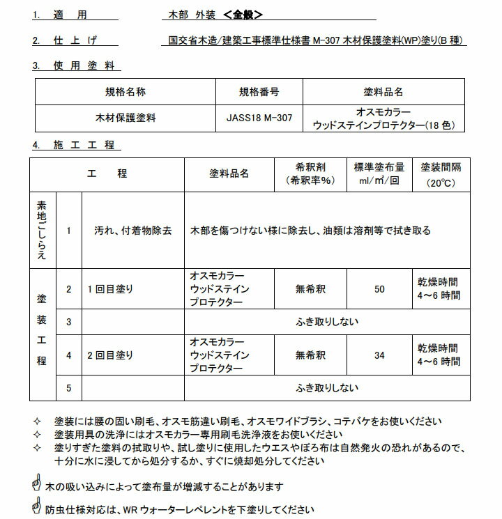 オスモカラー　オスモ ウッドステインプロテクター　3L（36平米/2回塗り）【送料無料】 3