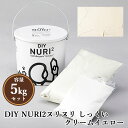 DIY NURI2ヌリヌリ しっくい クリームイエロー 5kgセット(シーラー300ml付き) 約4平米 DIY/天然漆喰/100%オーガニック/自然素材/練り済み/うまくヌレール/田川産業/TAGAWA